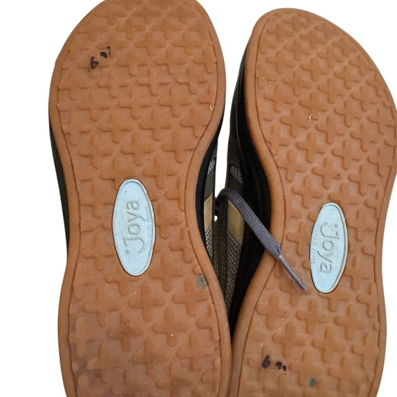 JOYA Women's Venezia Walking Shoe, Light Grey Leather Comfort Casual size 9.5 - Picture 10 of 11